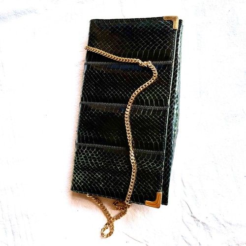 Schlangenleder handtasche - schlangenleder,