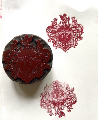 Klischee buchdruck stempel - buchdruck,
