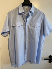 Diensthemd Feuerwehr, Business, Uniformhemd, hellblau kurzarm (45/46)