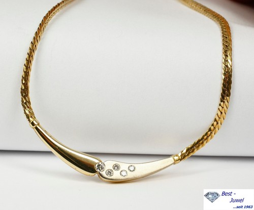 Elegantes collier karat - collier,, 18