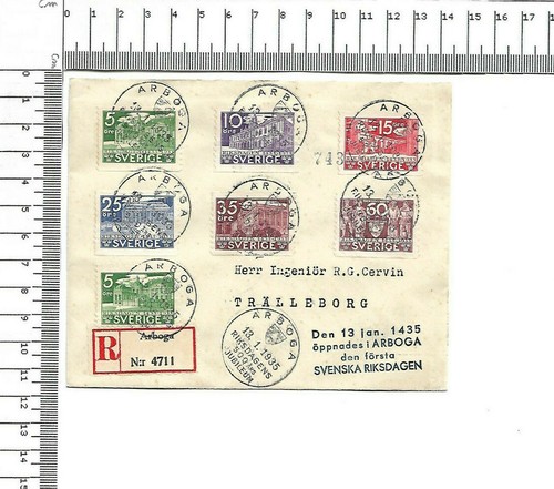 Sverige zettel arboga 4711 - r-zettel,