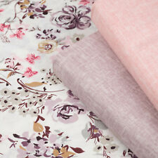 Baumwollstoff Blumen Stoff METERWARE Kombi | ab 50 x 240 cm | 100% Baumwolle