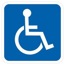 Sticker rollstuhlfahrer - sticker,