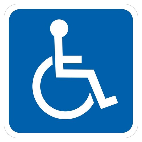 Sticker rollstuhlfahrer - sticker,