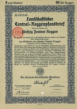 Roggenpfandbrief -