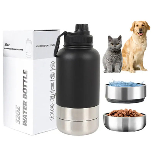 Hund katze trinkflasche - hund, 1l