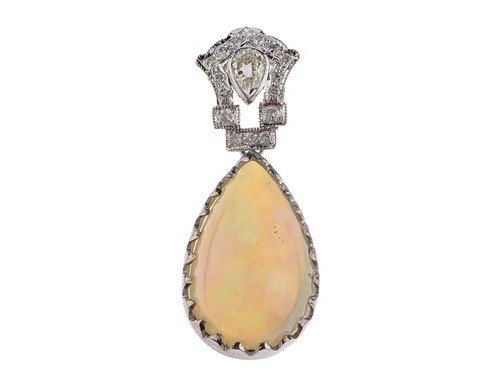 Anhänger 18kt weißgold 2g - anhänger,