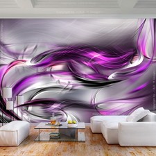 Abstrakt Violett Modern VLIES