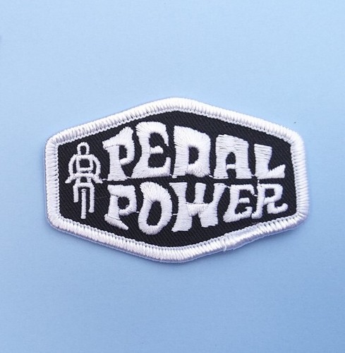 Pedal power bügelbild patch - pedal,