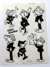 Aufkleber-Bogen Willi Wacker Comicfigur Andy Capp Daily Mirror GB Reg Smythe 70s