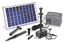 10 W Solar Teichpumpe mit LED