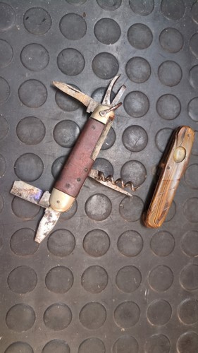 Alte taschenmesser bodenfund - taschenmesser,