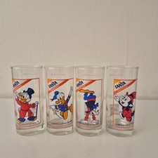 4er Set Vintage Fanta Gläser