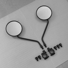 Paar Rund Motorrad Spiegel