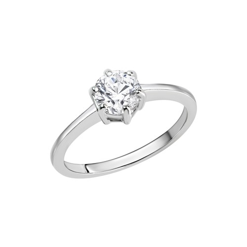 Ring silber 925 rhodiniert mit - rhodiniert,