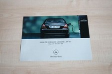 231495) Mercedes E 200 NGT W211 - Preisliste & Extras - Prospekt 12/2003