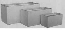 1 Pflanzkübel Pflanzgefäße Pflanztrog Kasten Polystone 79 cm Breite weiß weiss !