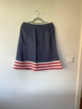 Rock,Boden,blau,in bretonischem Stil,Gr.40