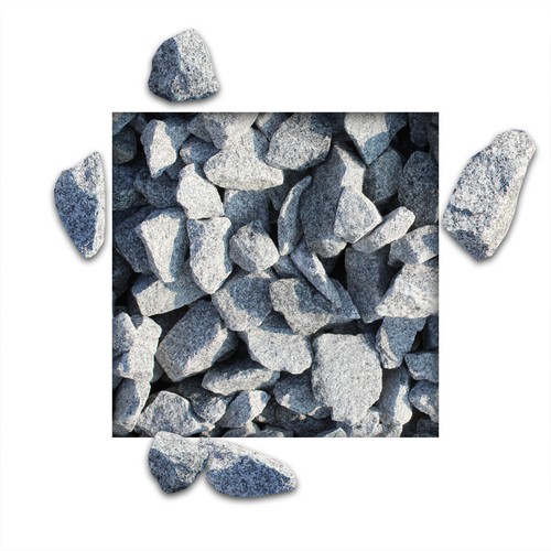 Granitsplitt hellgrau splitt - granitsplitt,