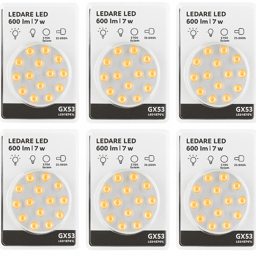 Ikea ledare gx53 led - ledare,