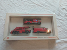 Wiking 2600 H0 Magirus Deutz Veteran Feuerwehr Set 3 teilig