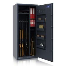 Waffenschrank Waffentresor Grad Klasse 1 Langwaffen - 17 Halter - S&G E-Schloss