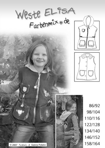 Schnittmuster farbenmix - schnittmuster,