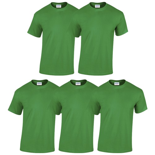 Herren tshirt 5er - 5er, heavy
