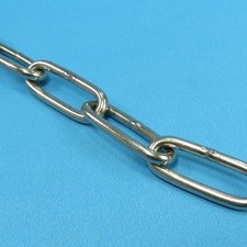 1 m Edelstahlkette Ø 4 mm