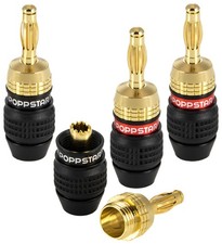 Poppstar 4x Bananenstecker