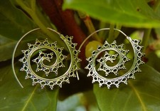 Creolen Ohrringe Tribal Ethnischer Ohrschmuck Hippie Gypsy Goa Schmuck Ohrringe 