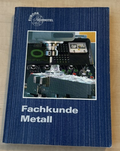 Fachkunde metall europa - fachkunde,