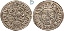 Kempten-Stadt, ½ Batzen 1521, Zur Zeit Maximilian I. (1486-1519) - Erhaltung! [M