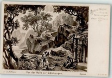 10711770 - Ring der Nibelungen Bild Nr. 12 Vor der Halle der Gibichungen sign.