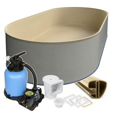 Oval Pool 800 x 400 x 150 cm |