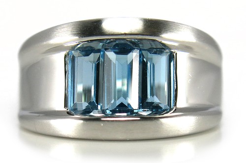 Damen ring edel - edel, topas
