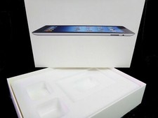 nur VERPACKUNG iPad 3 Wi-Fi 4G 32GB BLACK *ohne iPad* Box Schachtel Apple
