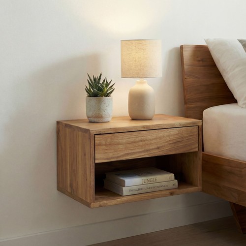 Nachttisch 50x35cm massivholz - nachttisch,