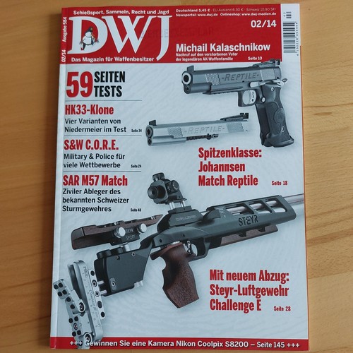 Dwj deutsches waffen journal - deutsches, waffen-journal