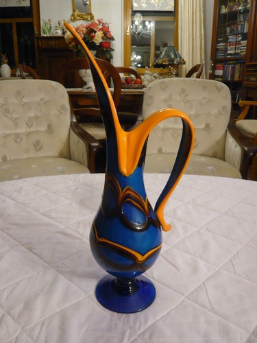 Seltene vase glas abriß - glas,,