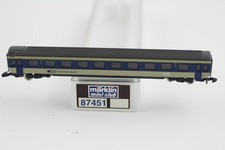 87451 Personenwagen 1. Kl. SBB Lötschbergbahn Märklin Z OVP +Top+