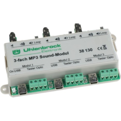 Uhlenbrock 38130 fach - 3-fach, mp3