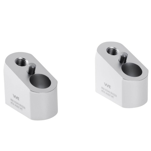 Lenkererhöhung 30mm silber