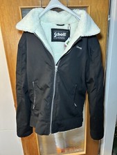 Schott NYC Okla Black  Fleece