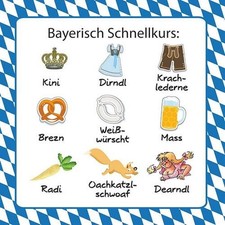 20 Servietten Bayerisch