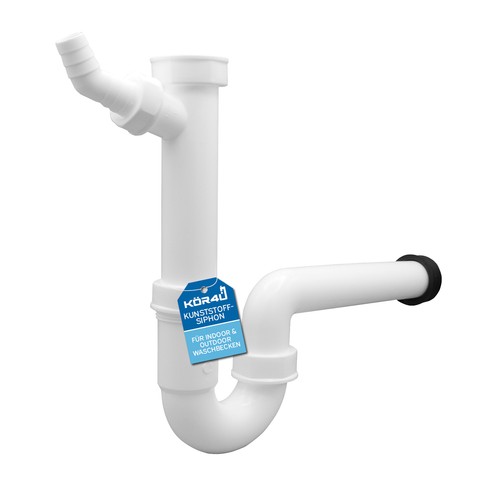 Kör4u kunststoff siphon - kör4u, 1/2"