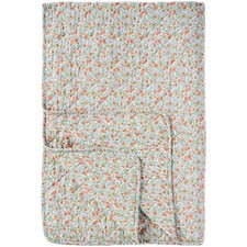 Quilt / Decke mit hellblauen