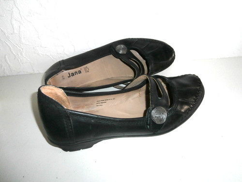 Jana damen leder halbschuhe - jana,