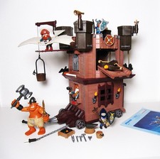 Playmobil KNIGHTS 9340 Mobile Zwergenfestung Burg Troll 9342 Zwergenflugmaschine