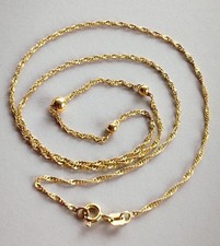 Gold kette singapurkette - kette,